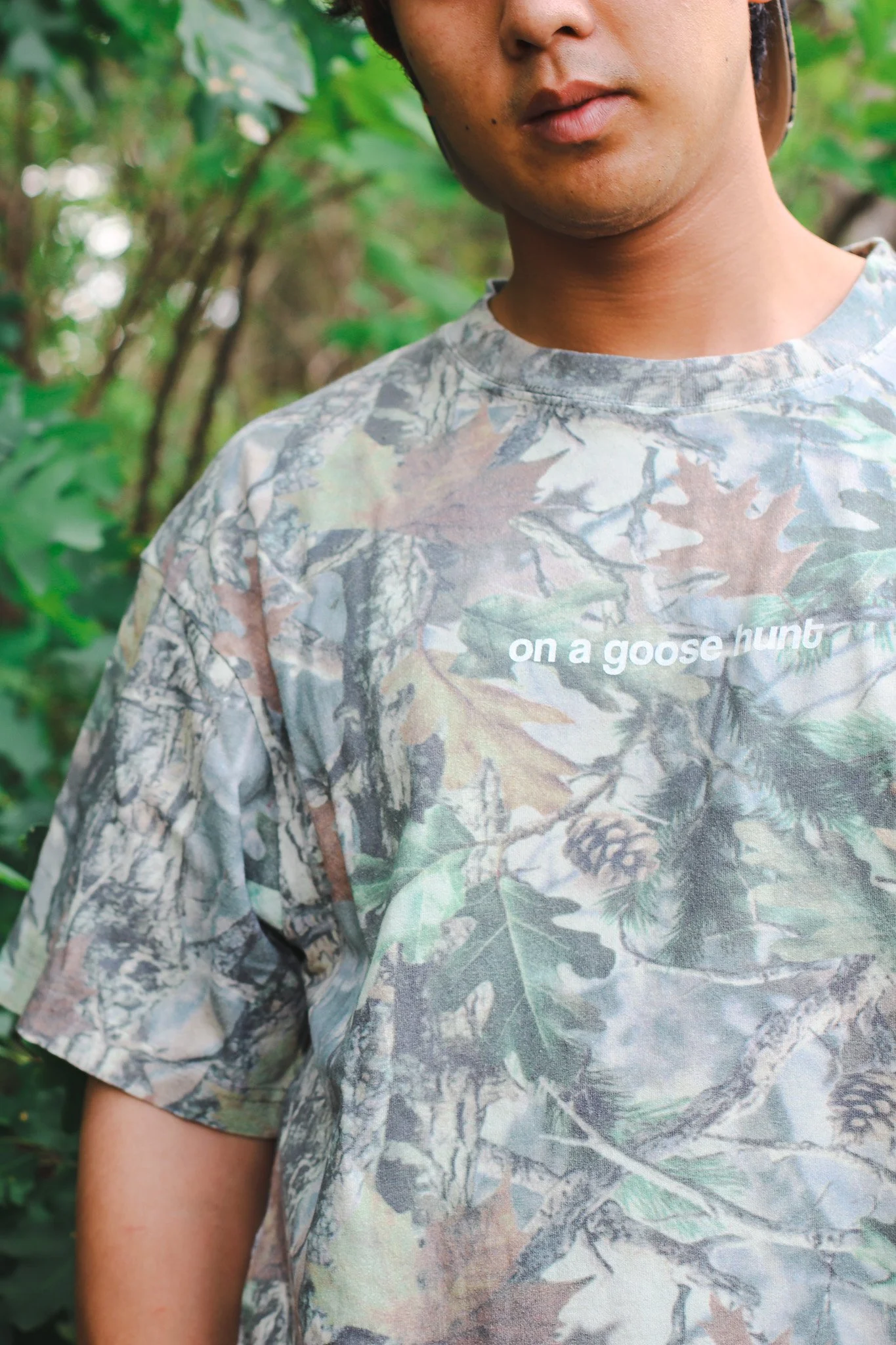 On a Goose Hunt Camo Tee