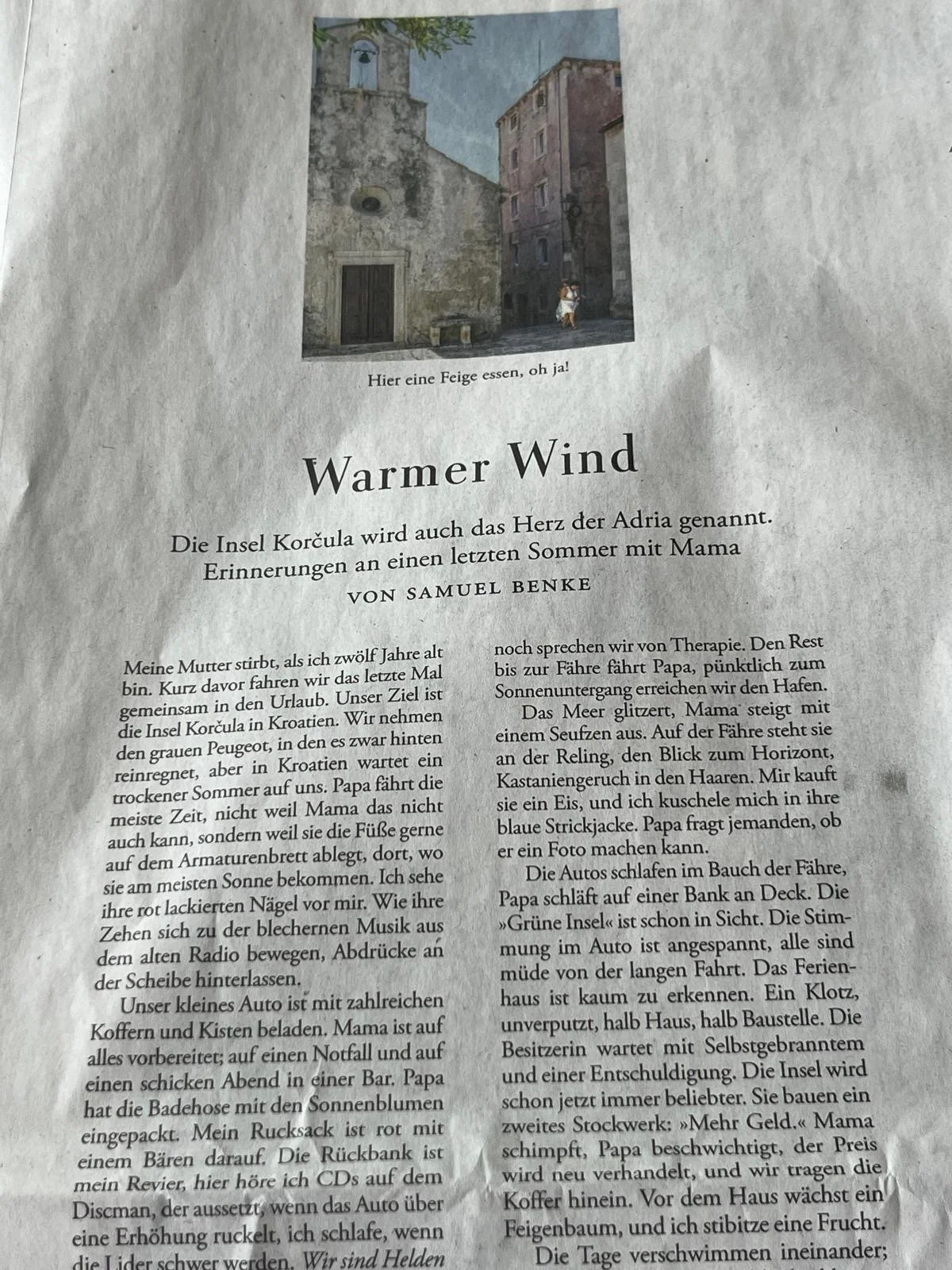 Zeit Sonderausgabe Urlaub