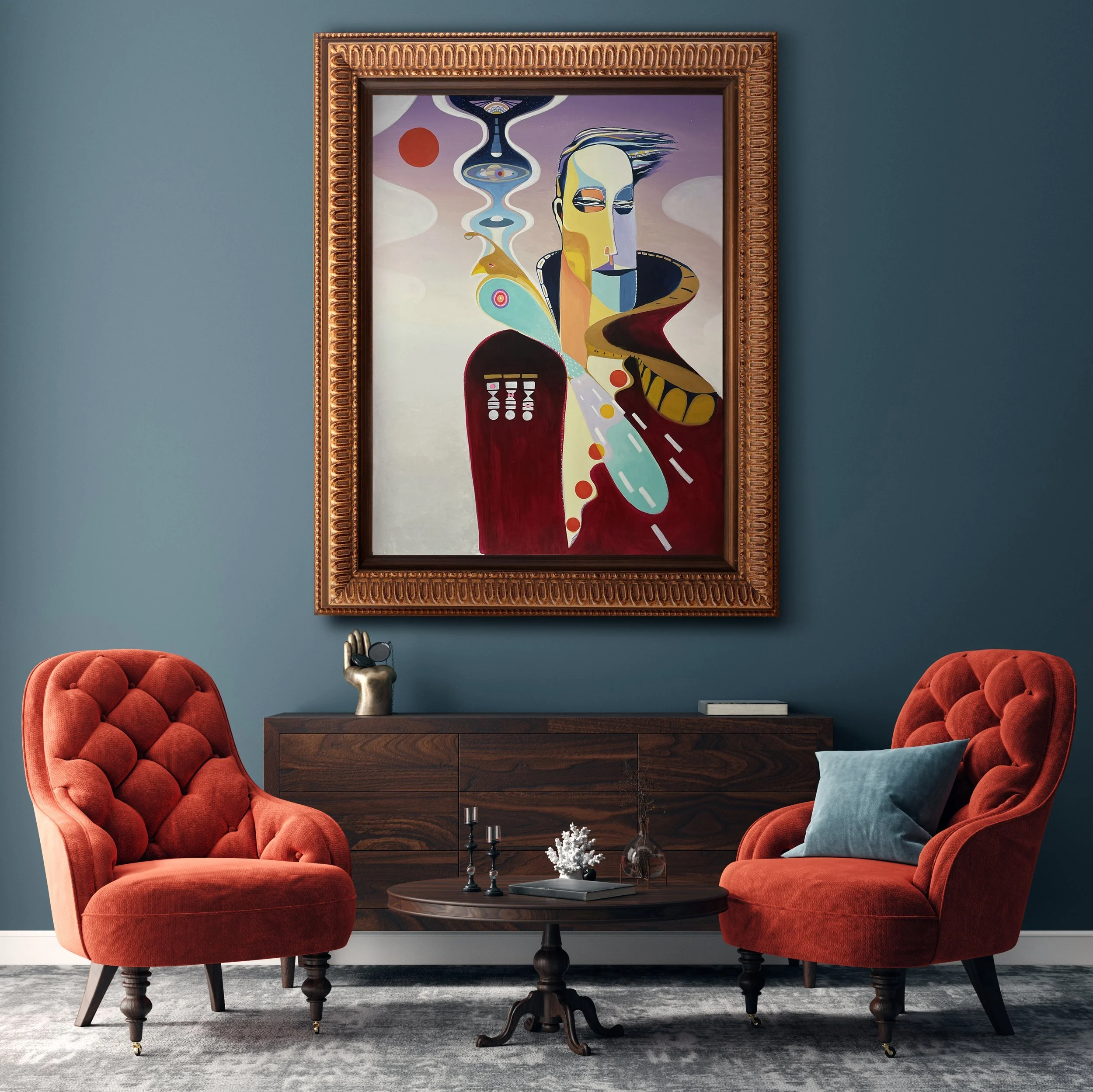 Knight of the royal order framed.jpg