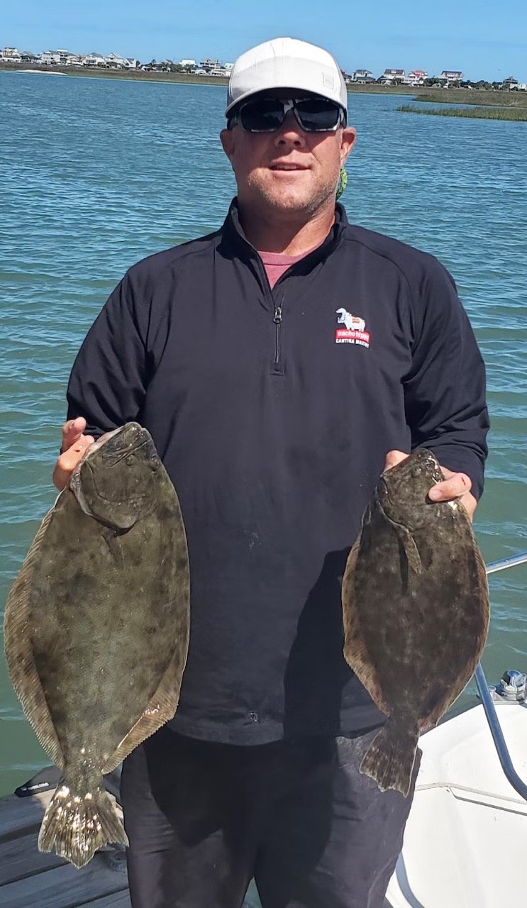 SC Fishing Charters and Boat Tours — Flounder