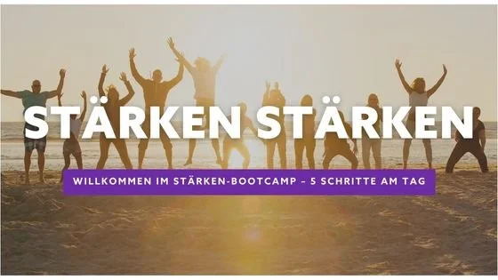 Willkommen im Stärken-Bootcamp – 5 Schritte am Tag