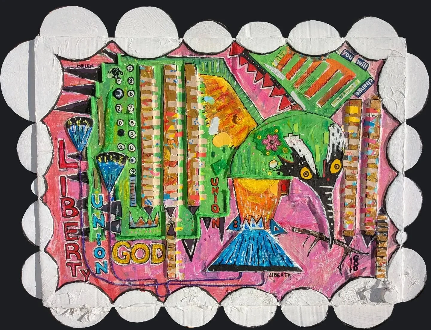 ＦＲＯＭ 🕊️
----------------------------------------------------------------------------
-This bird flies looking for bluer skies-
----------------------------------------------------------------------------
#dcartist #torogoz #melenpersen