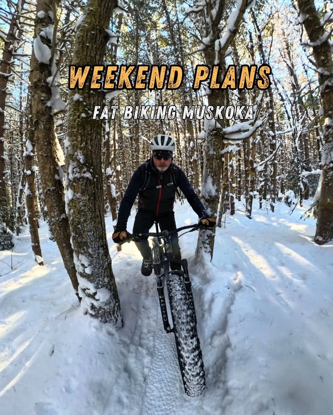 Snowy forests, groomed trails, cozy towns, and just the right amount of winter adventure&hellip; Muskoka is calling.

This weekend road trip is all about fat biking t Parry Sound and Bracebridge, with trail highlights, where to ride, where to stay, a