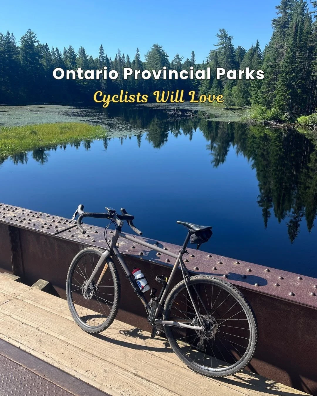 🚴&zwj;♂️🏕️ Cycling + camping = Ontario perfection

From gravel roads in Algonquin to singletrack near Turkey Point, and sunset spins at Killbear, these Ontario Provincial Parks are made for cyclists.

Road, gravel, mountain, or casual &mdash; there