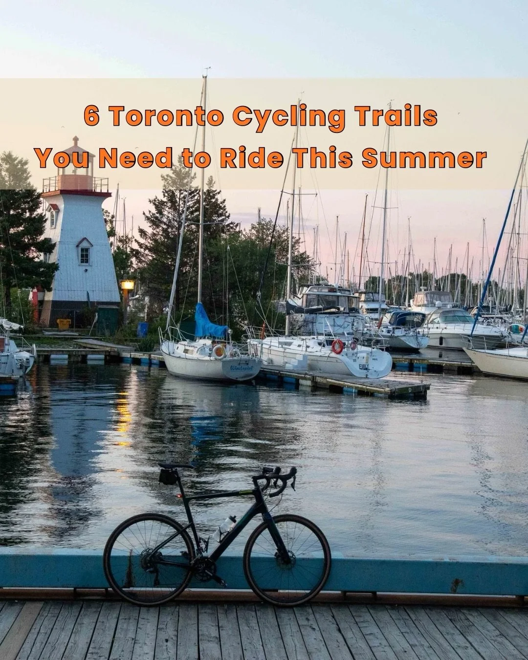 Toronto is packed with incredible cycling routes, from waterfront paths to forested river valleys. Whether you&rsquo;re planning a quick spin or a full-day ride, these trails deliver.

1. Martin Goodman Trail 📍 Waterfront (Etobicoke to Scarborough) 