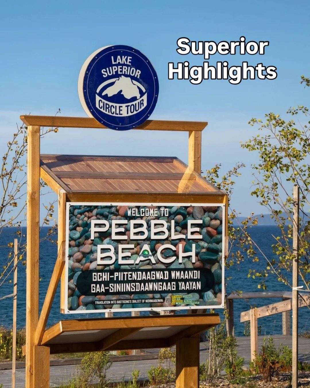 Lake Superior Highlights &mdash; Pebble Beach, Marathon, Ontario
If you&rsquo;re exploring Lake Superior, this is a stop you don&rsquo;t skip.

Miles of perfectly rounded stones. Crystal-clear water. And a shoreline that seems to stretch forever.
 Ju