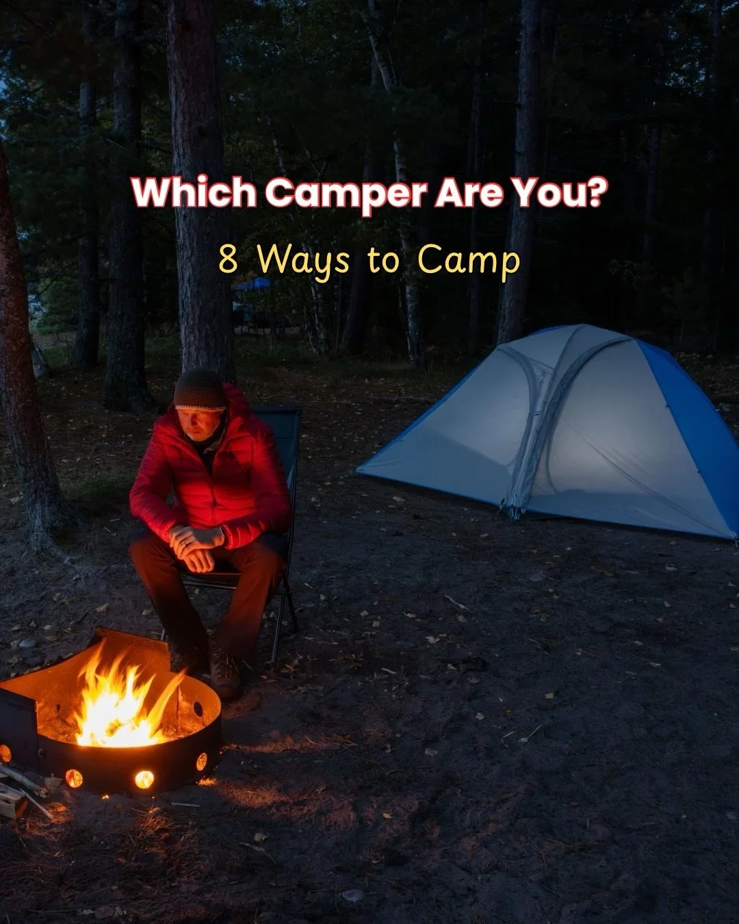 Which kind of camper are you? 🏕️🚐🏍️🚴&zwj;♂️
Over the years, we&rsquo;ve tried just about every way to camp, from full-comfort RV nights to carrying everything on two wheels.

The truth is&hellip; there&rsquo;s no &ldquo;right&rdquo; way to camp. 