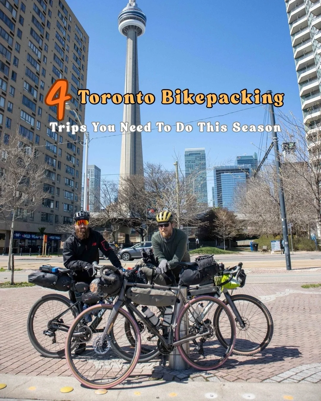 4 Toronto Bikepacking Trips You Need To Do This Season 🚴🏕️
 ▪️Toronto to Darlington Provincial Park  One of the top beginner-friendly overnight bikepacking trips from the city. Waterfront Trail riding, beach views, small-town stops, and a rewarding