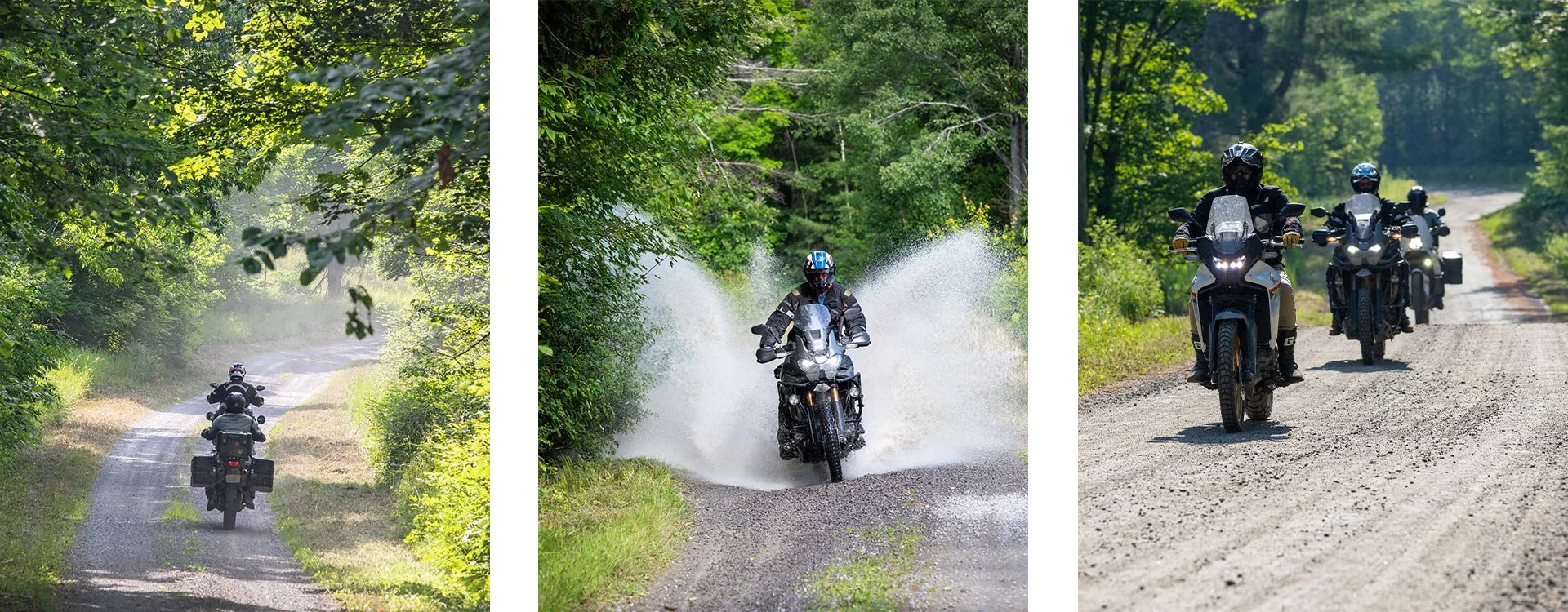 Riding the Bush Chicken adventure loop in Ontario.