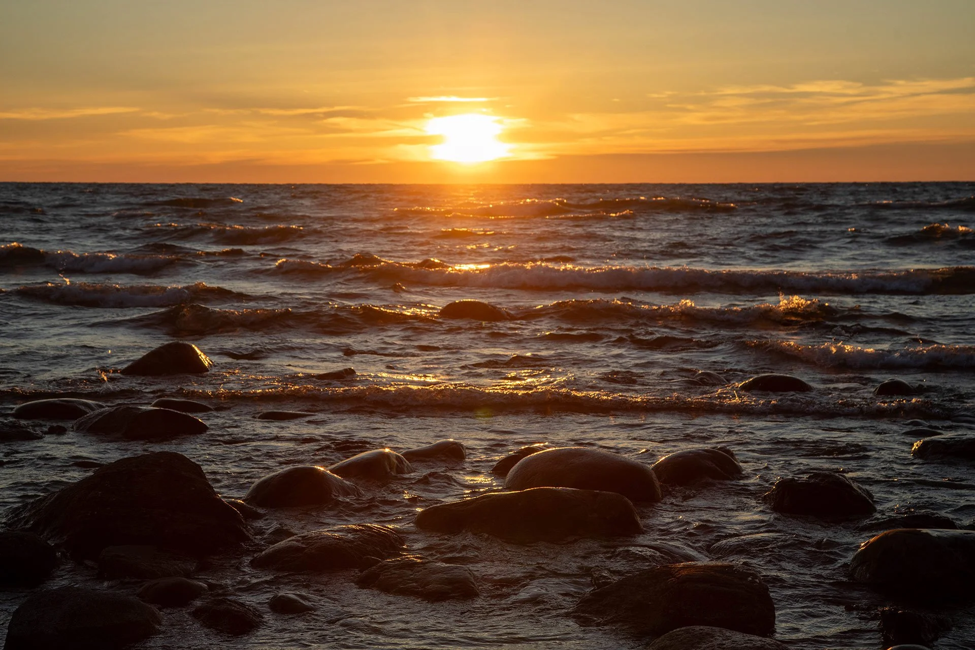 MacGregor Point Provincial Park sunset.