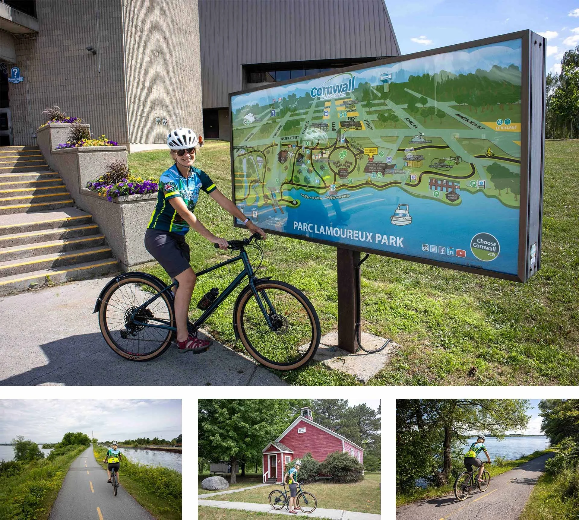 Cornwall section of the Great Lakes Waterfront trail.
