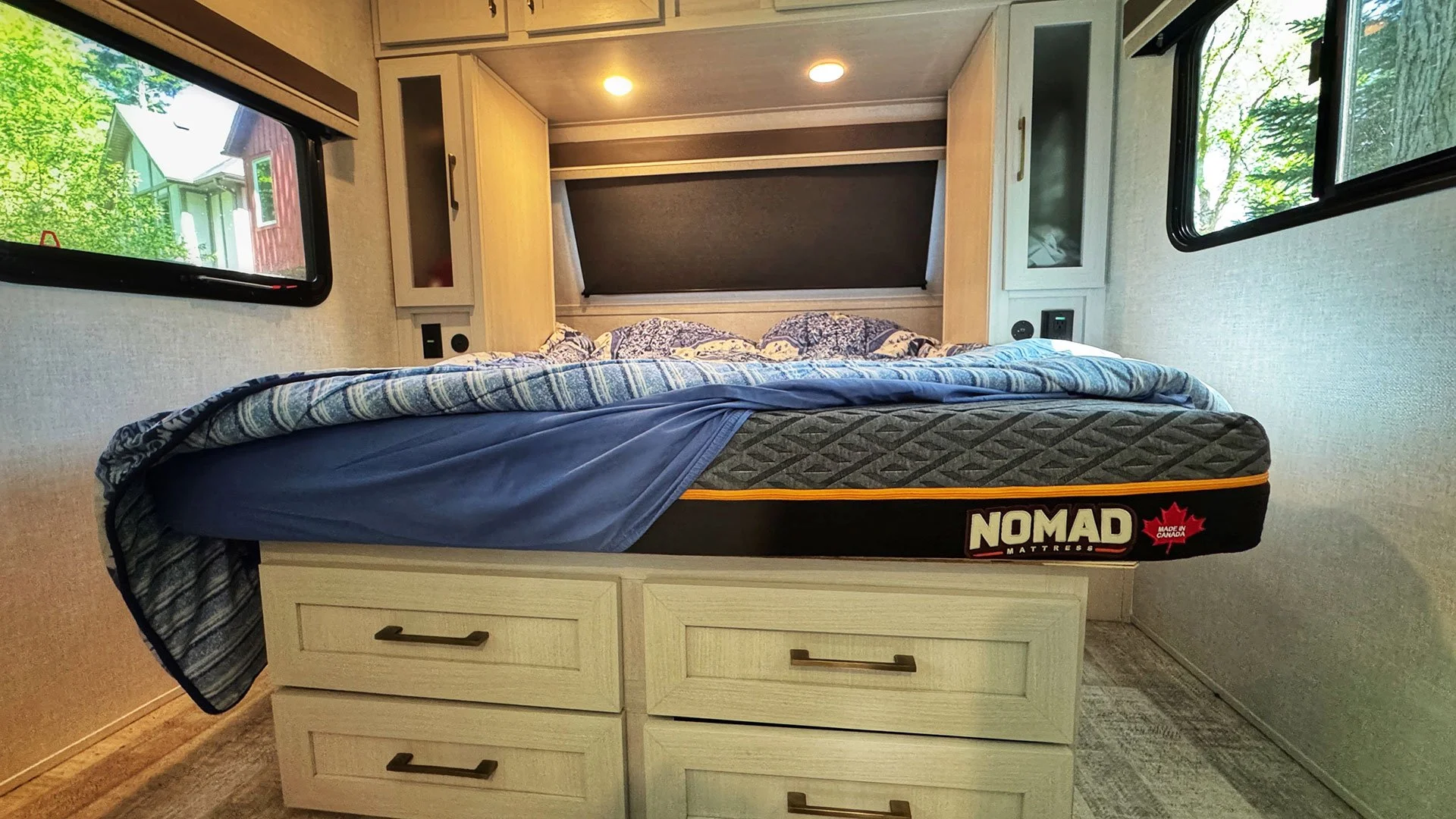 Nomad RV Mattress Upgrade: Why We Replaced Our Factory Mattress