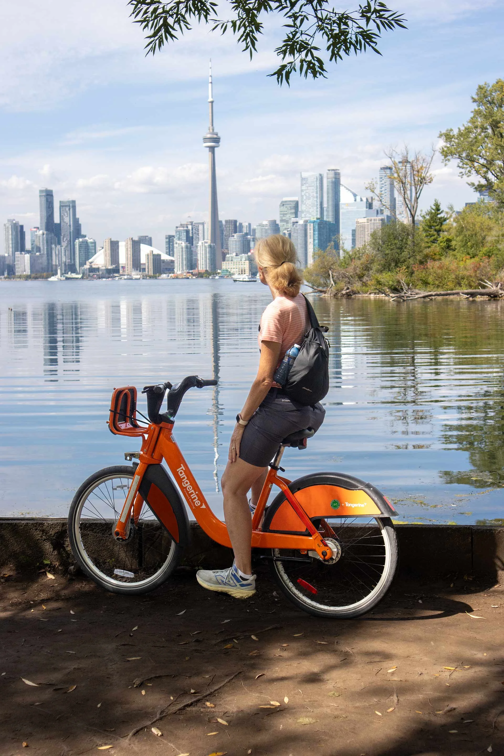 Toronto view from Centaer Island.