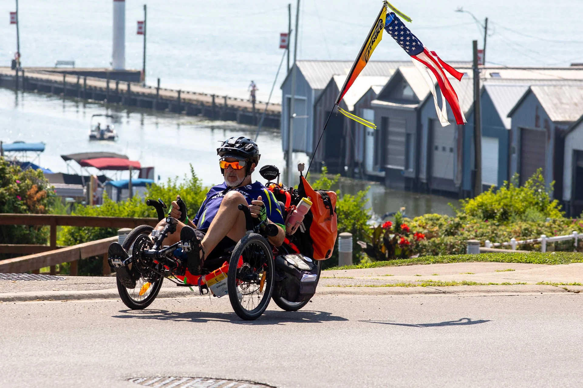 Rider on a Trike during the GWTA.