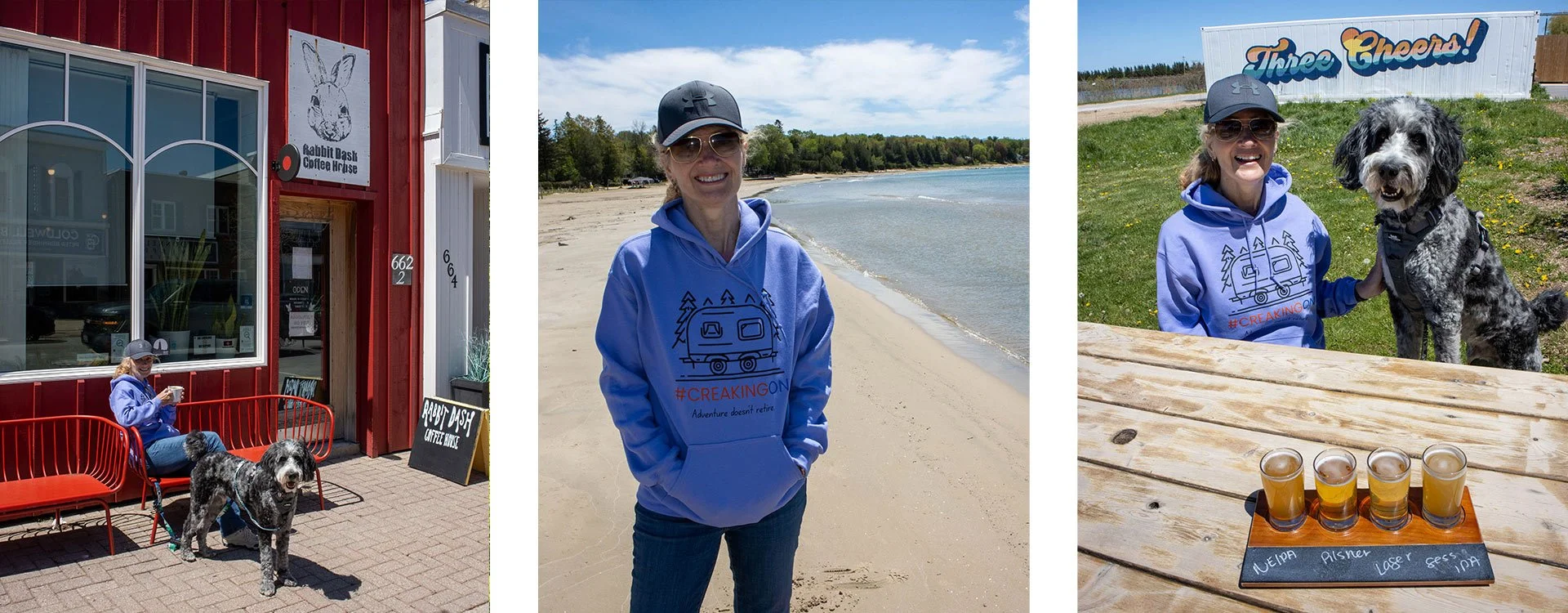 Port Elgin is a perfect day-trip destination, with coffee stops, beaches, and a brewery.