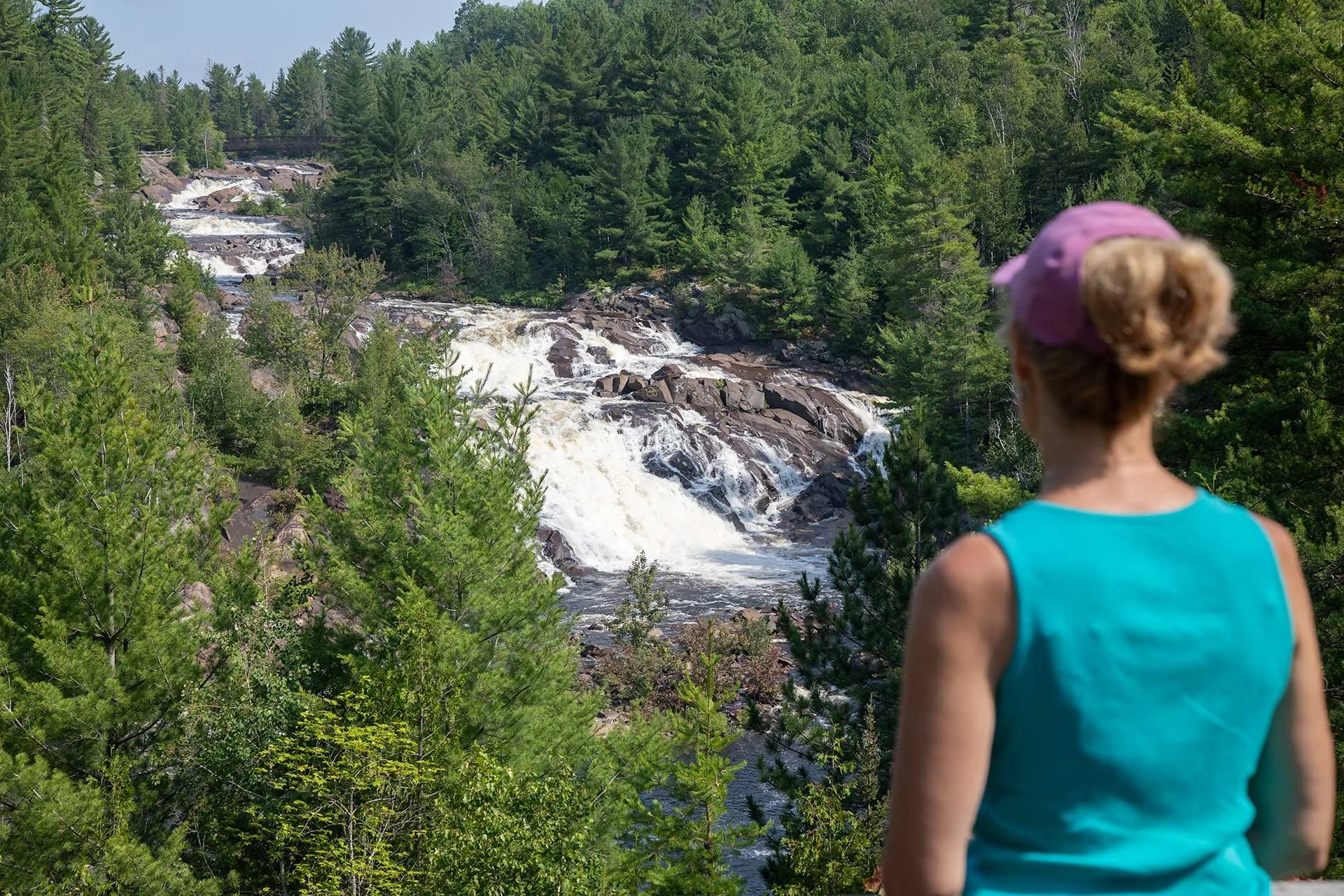 View of a water fall