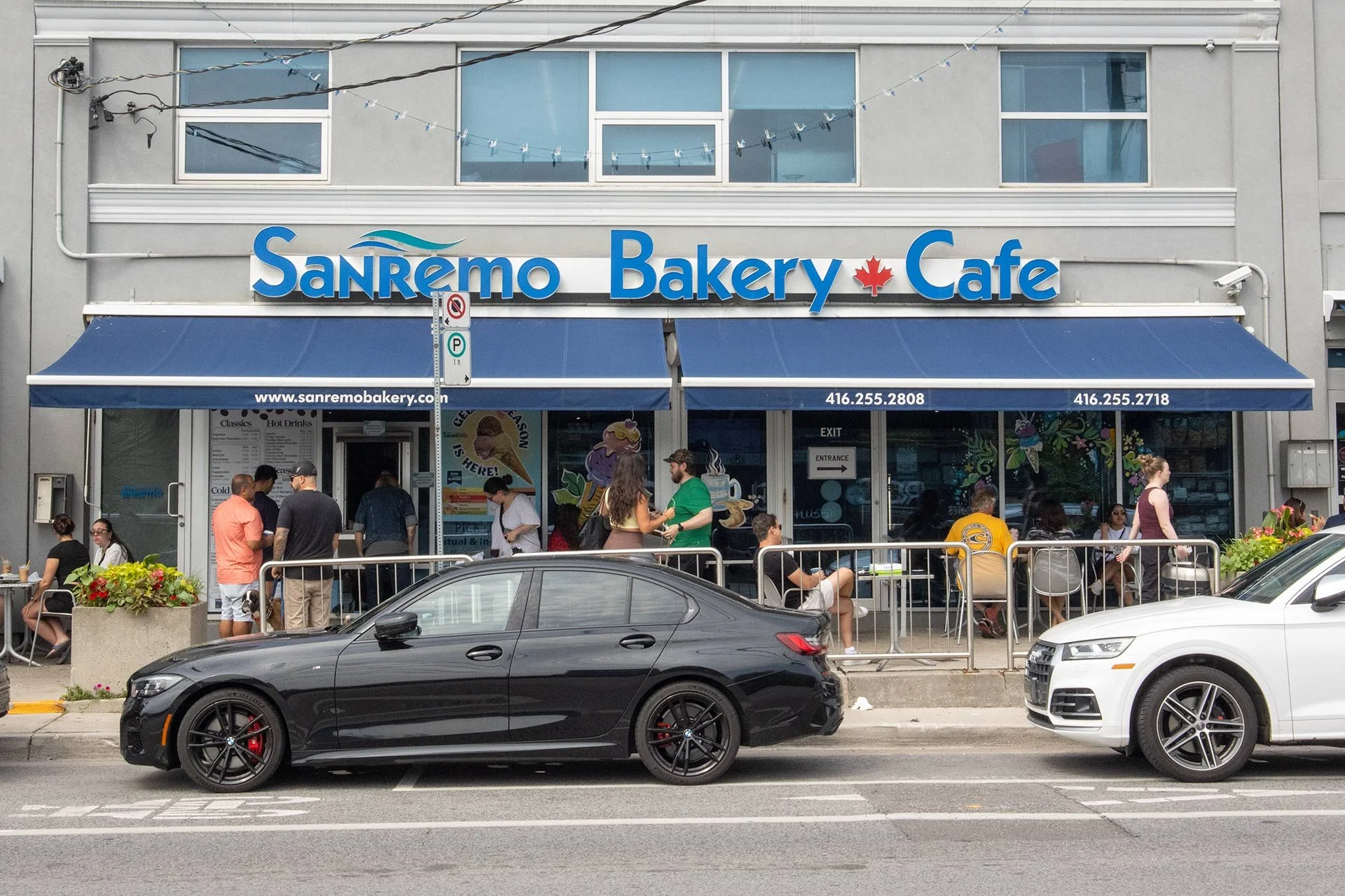 Storefront Sanremo Bakery, South Etobicoke