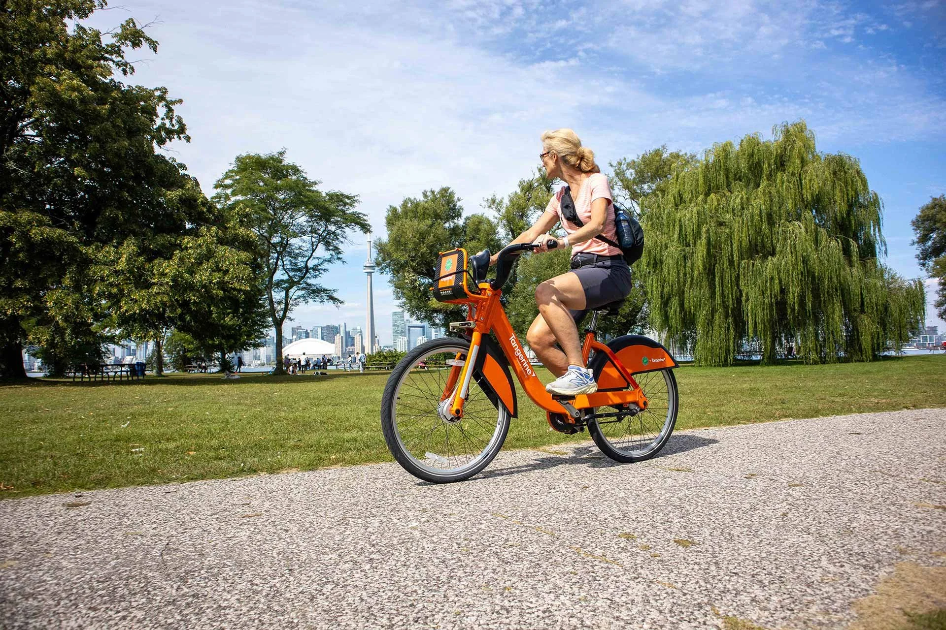Cycling the Toronto Island Trails