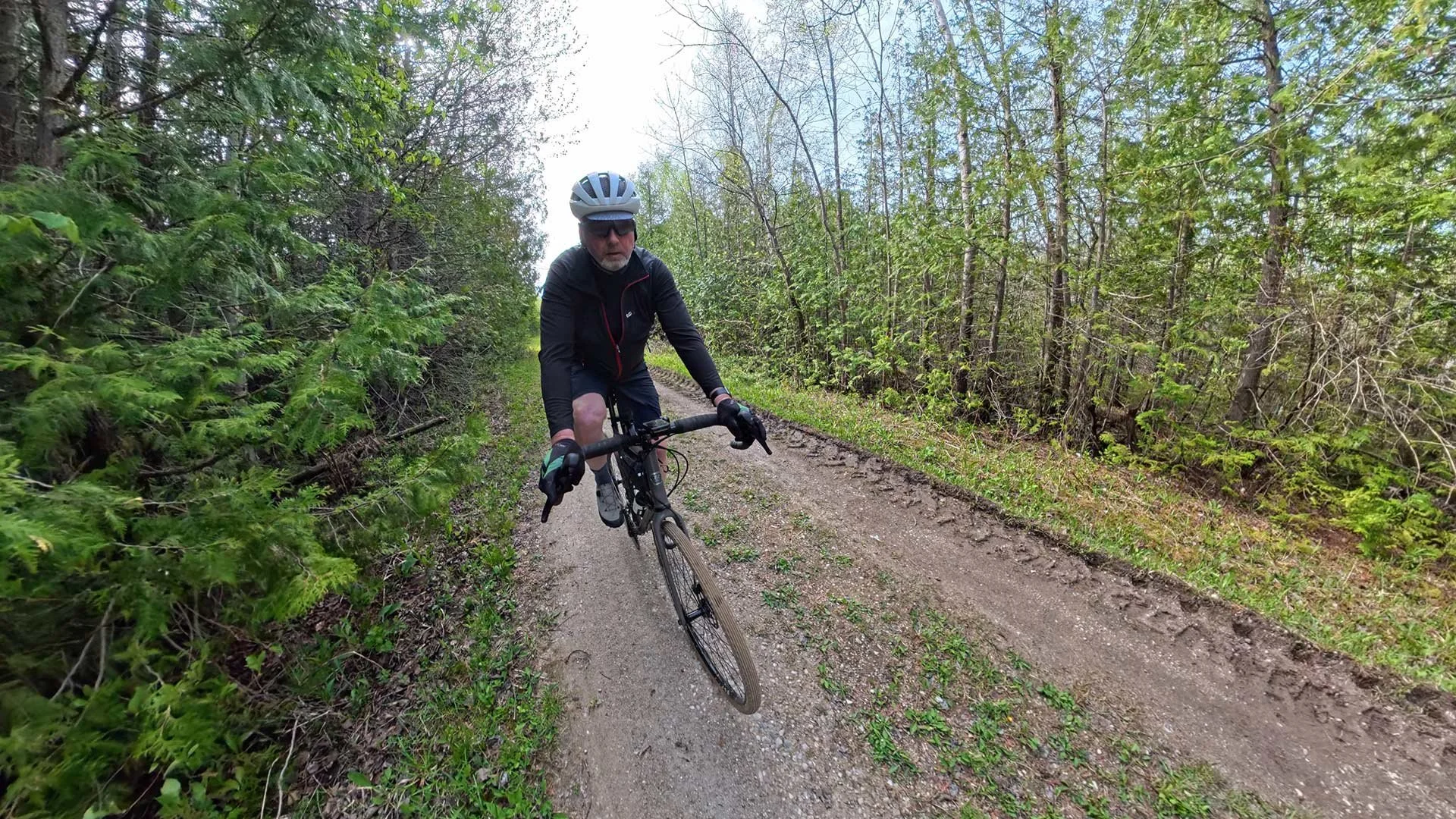 Cycling at MacGregor Point Provincial Park