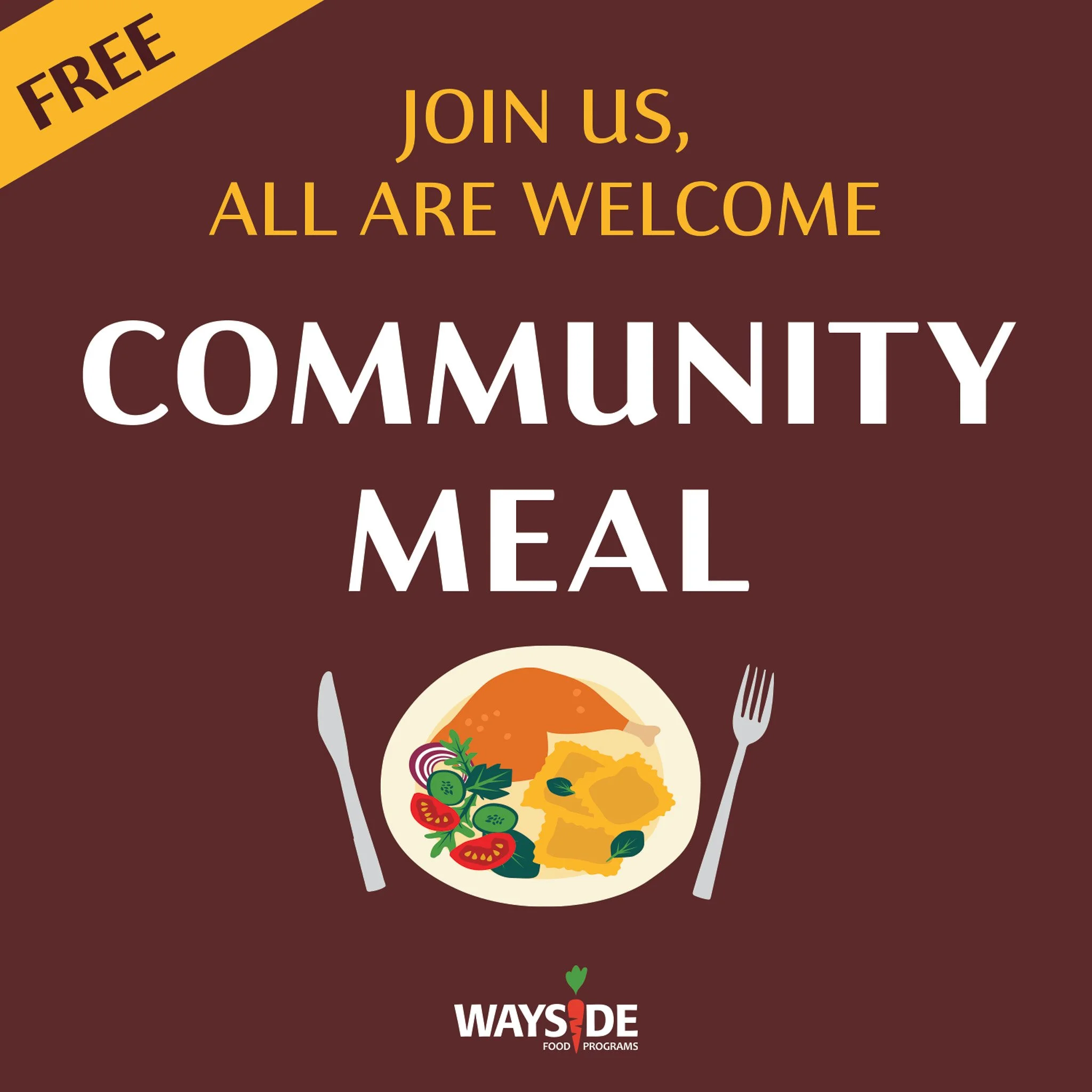 Woodfords Congregational Church Community Meal