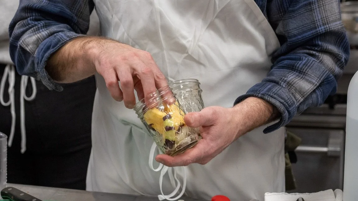 Last Thursday, Master Food Preserver Beth Richardson stopped by Wayside&rsquo;s kitchen to hold a pickling workshop. Those attending the class learned about the use of water bath canning to preserve veggies, create brine, and prep vegetables for pick