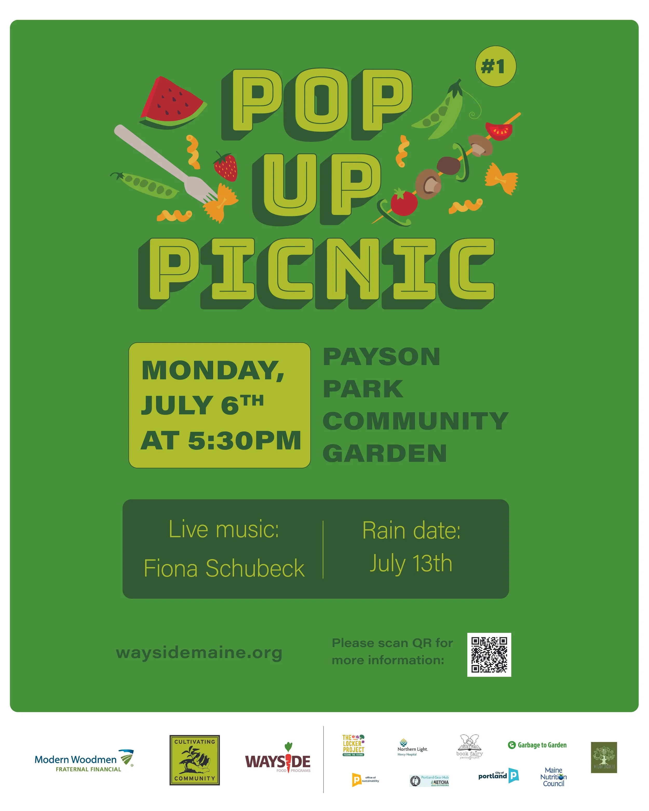 Pop Up Picnics! | Brentwood Community Garden