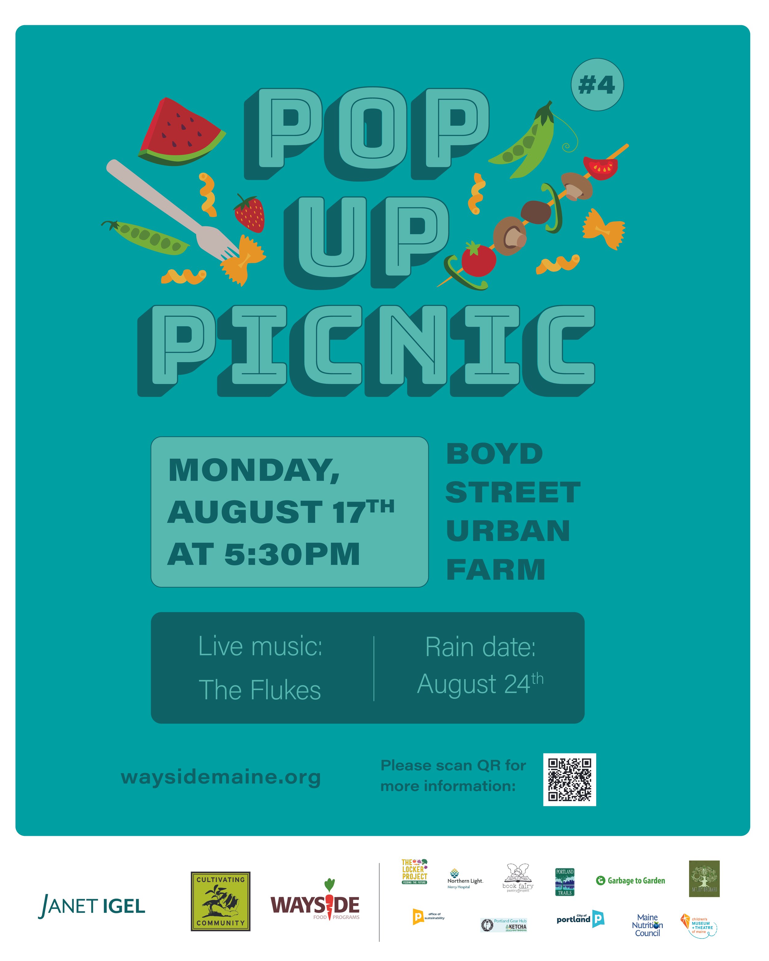 Pop Up Picnics! | Boyd Street Urban Farm