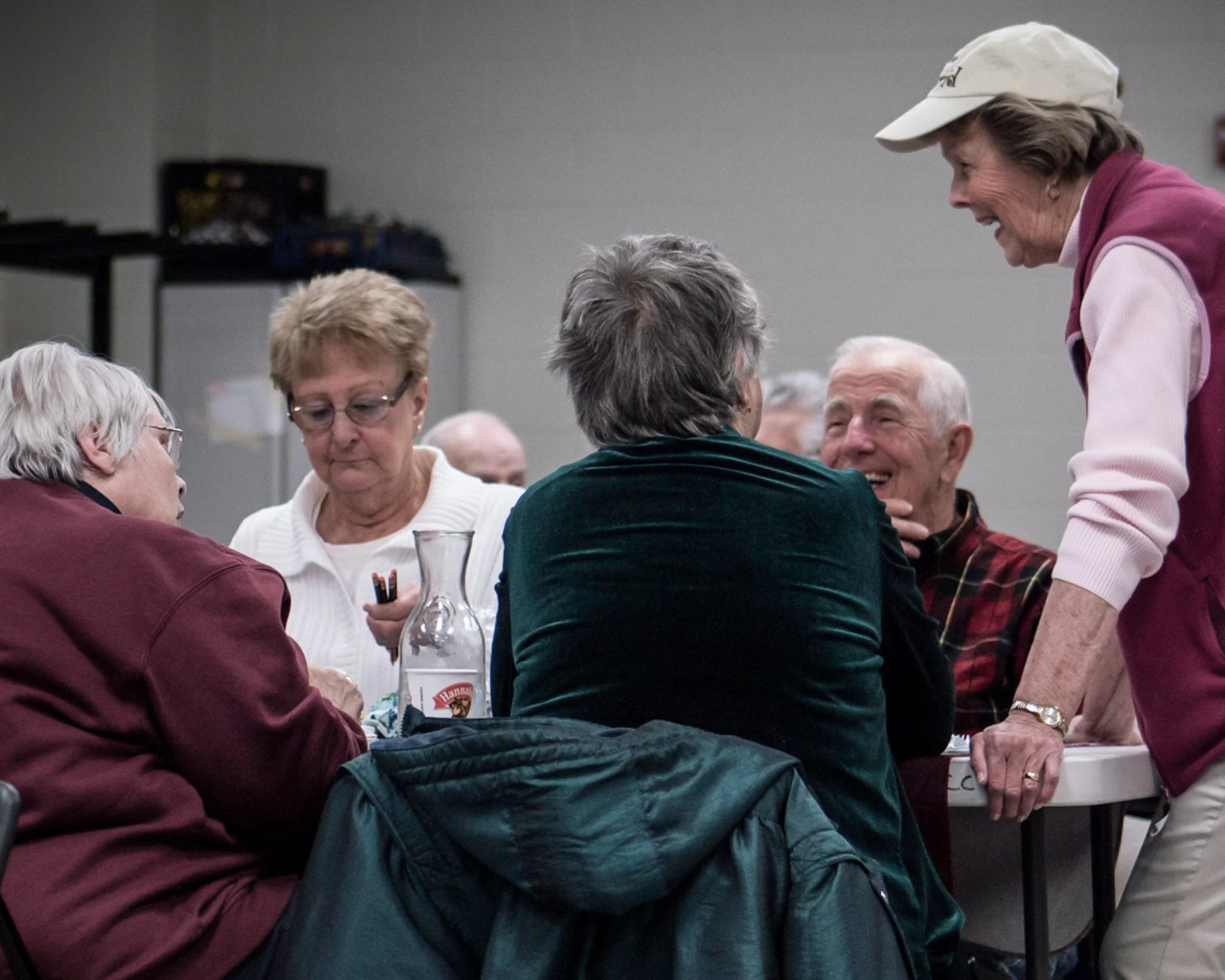 Folks having a conversation