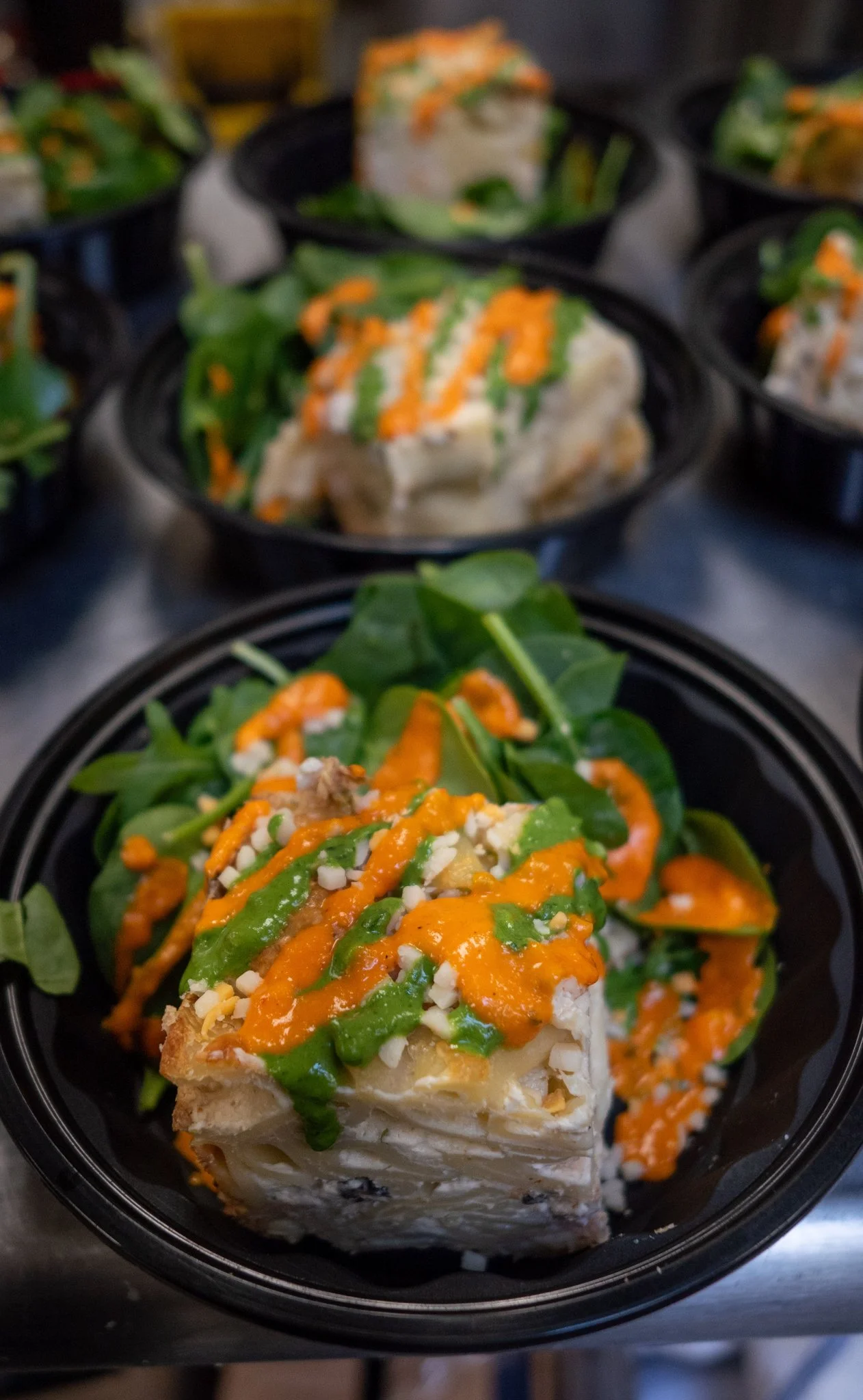 To go meal with fish