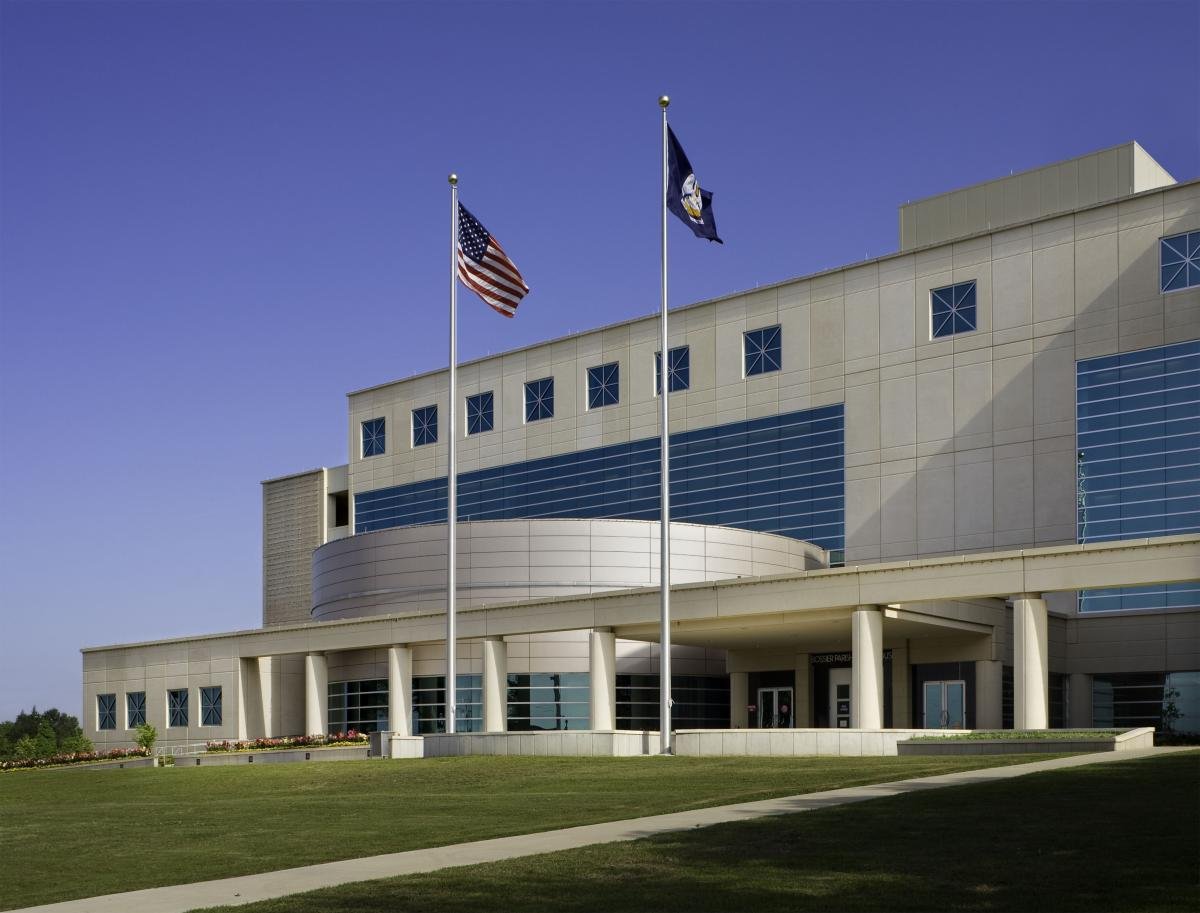 This is the Bossier Parish courthouse