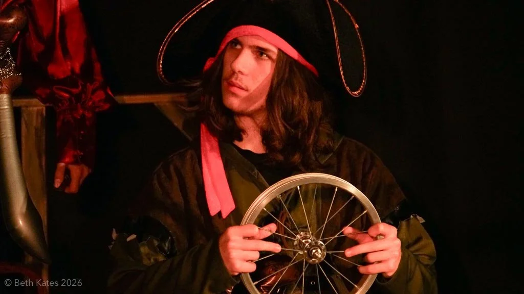 My ma was a mermaid. She would have swam.