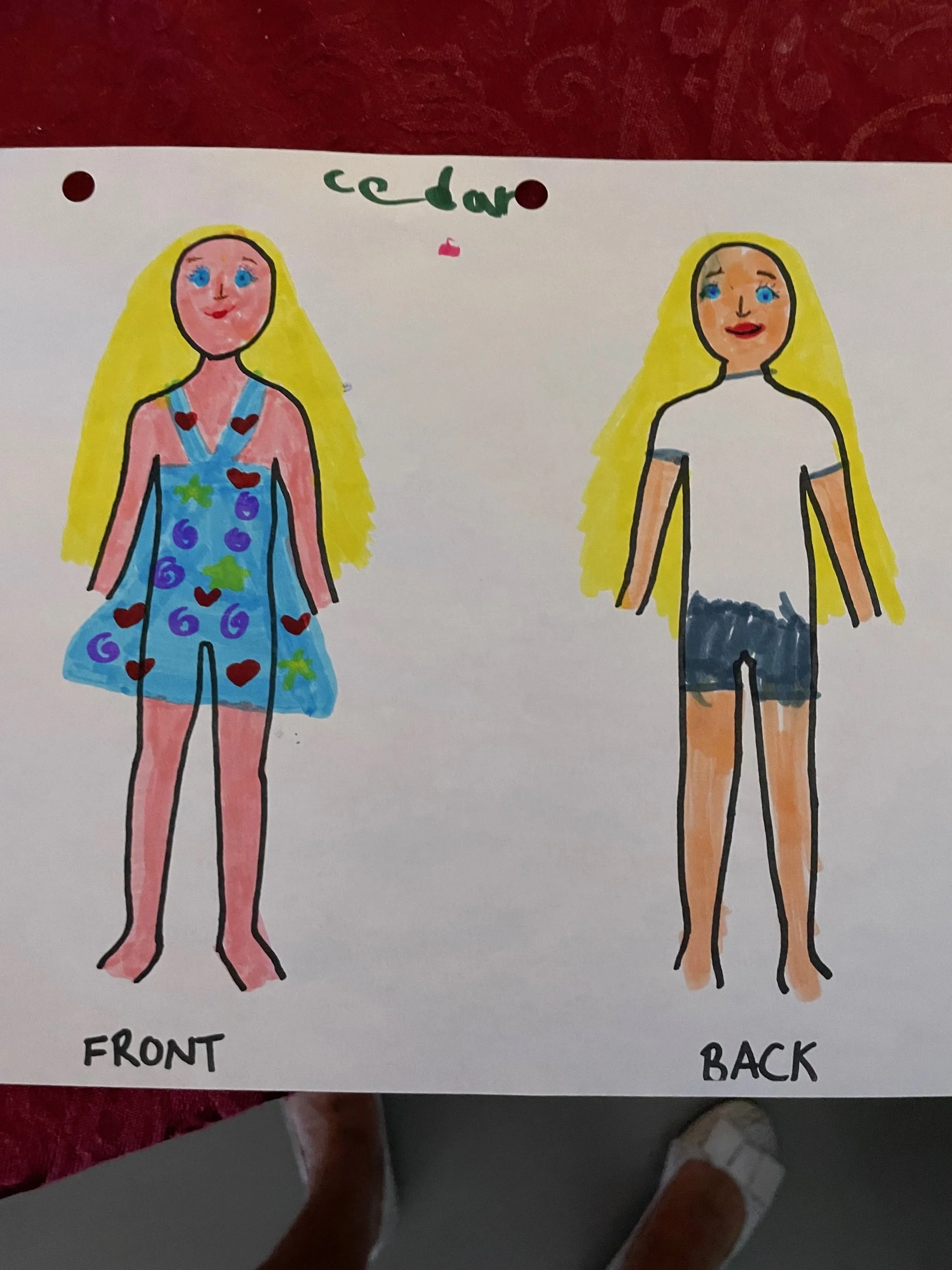 Costume Design Drawings