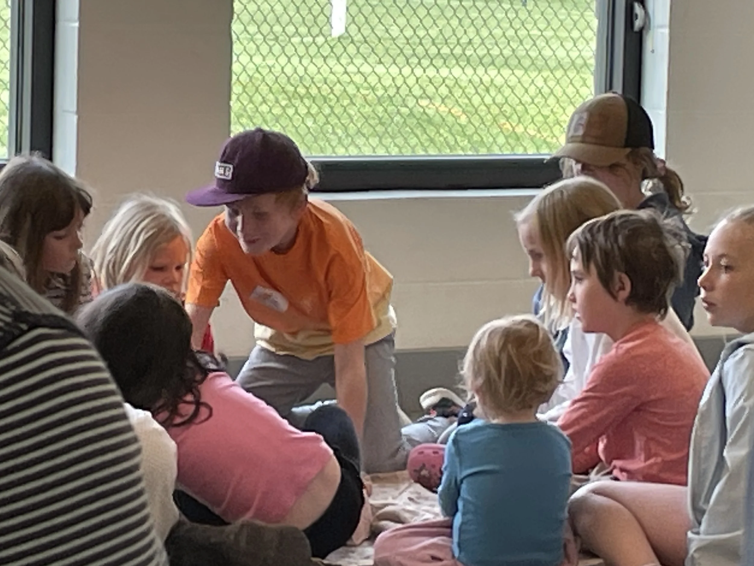 6-8 year old program Stories and Improv.