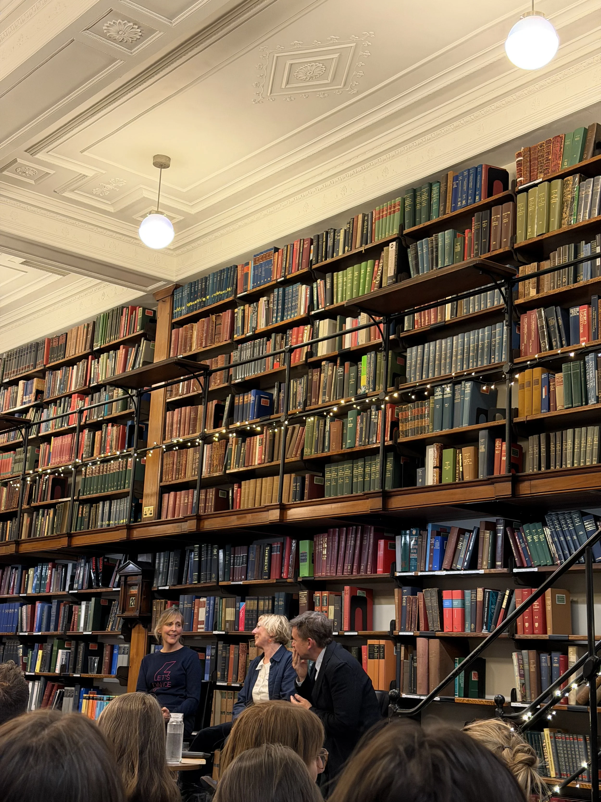 ‘Under the Covers’ at The London Library: David Nicholls &amp; Mel Giedroyc