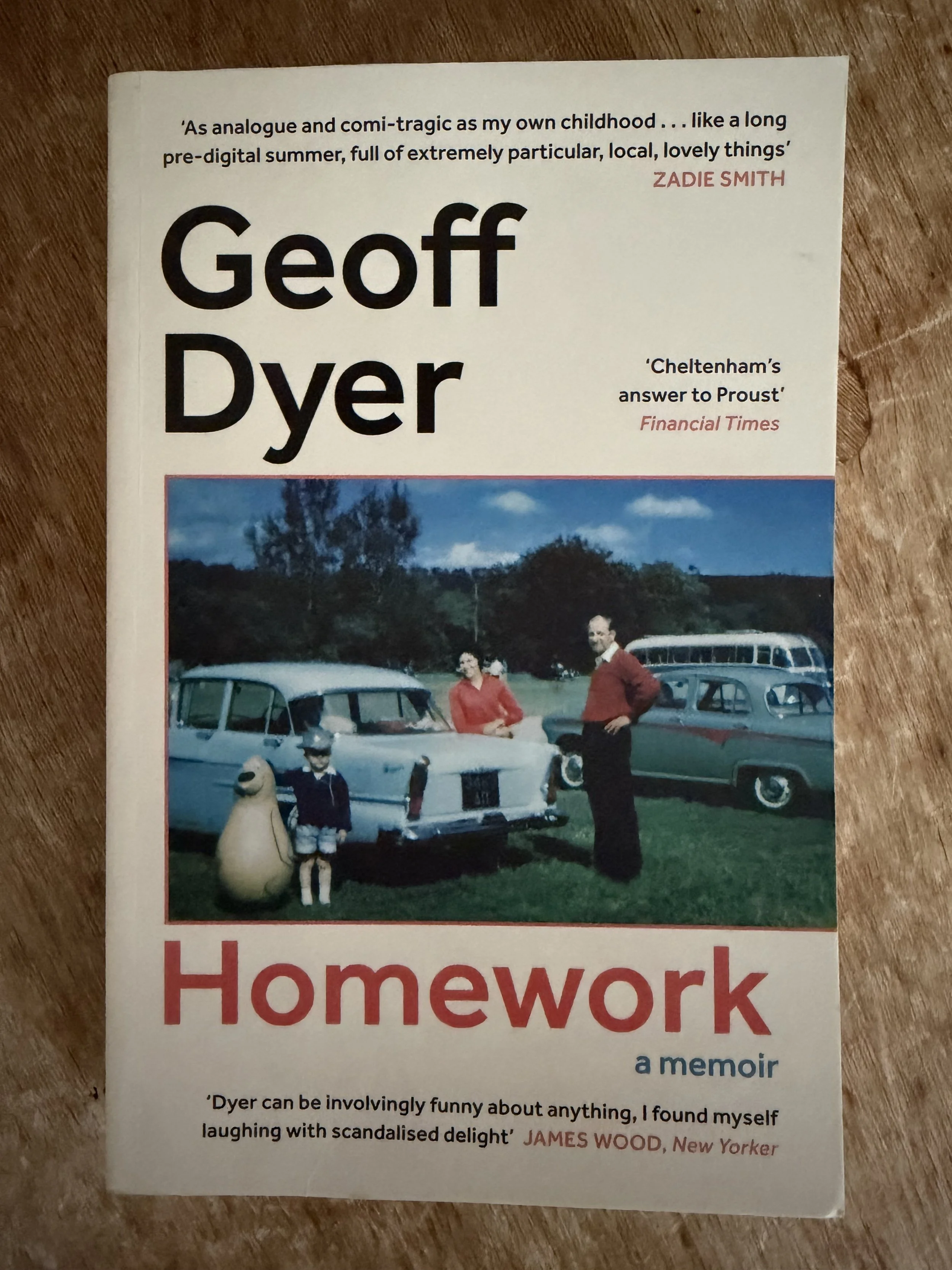 Book review: Homework by Geoff Dyer (Canongate Books, £11.99)