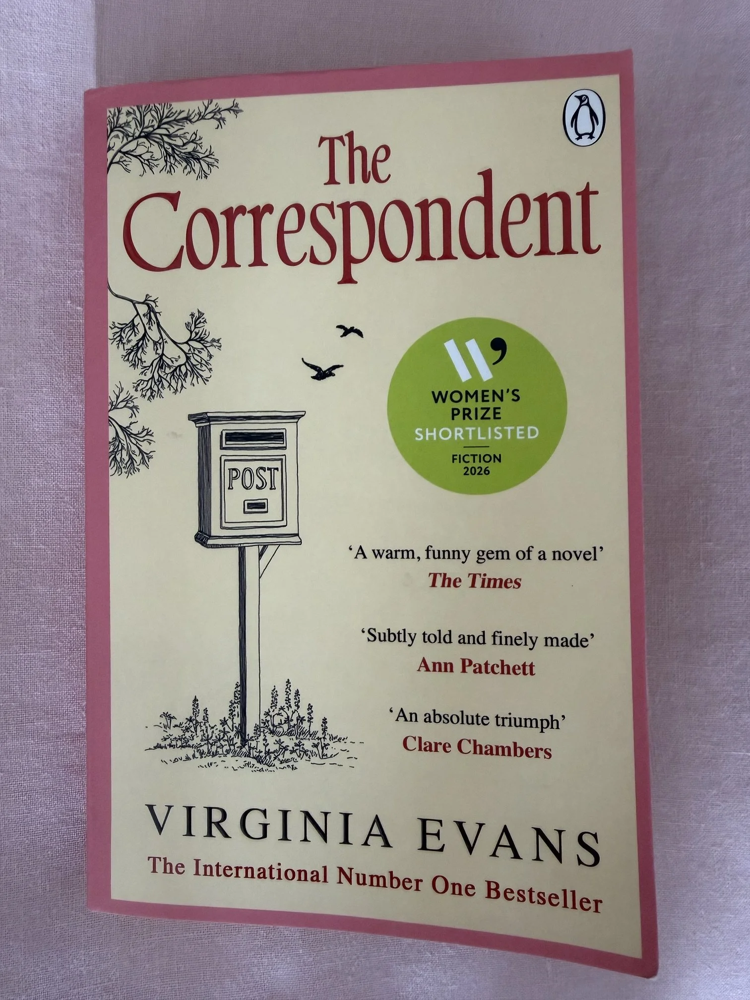 Book review: The Correspondent by Virginia Evans (Penguin, £9.99)