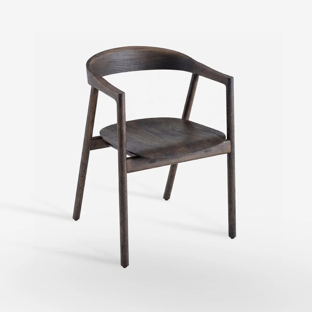 Muna Chair - Smoked Oak, Veneer Seat