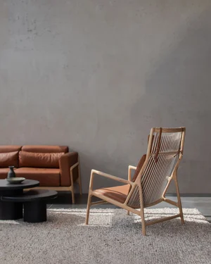 Dedo Lounge Chair - Oak