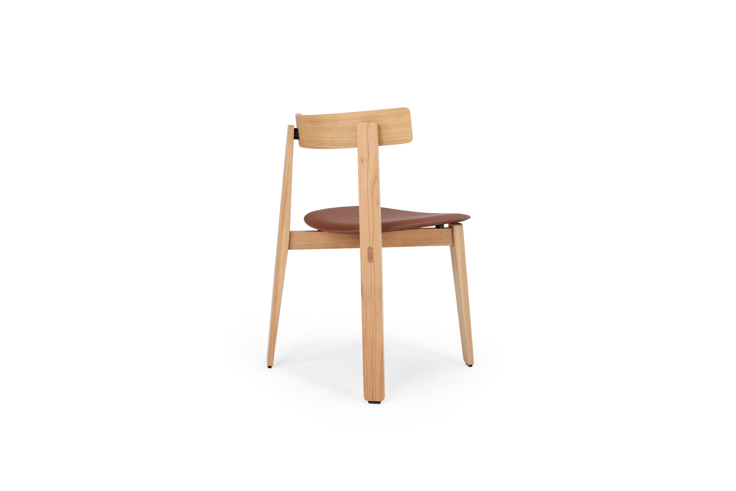Nora Chair - Oak, Upholstered