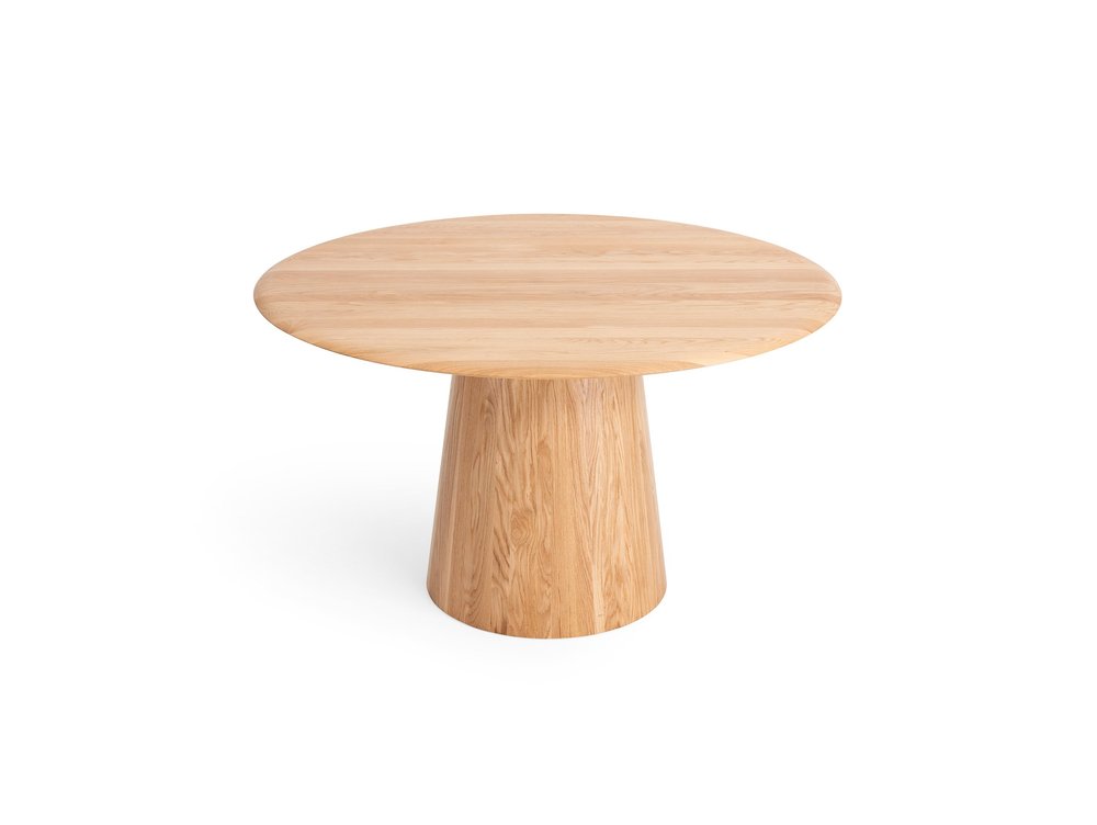 Mushroom Round Table - Oak