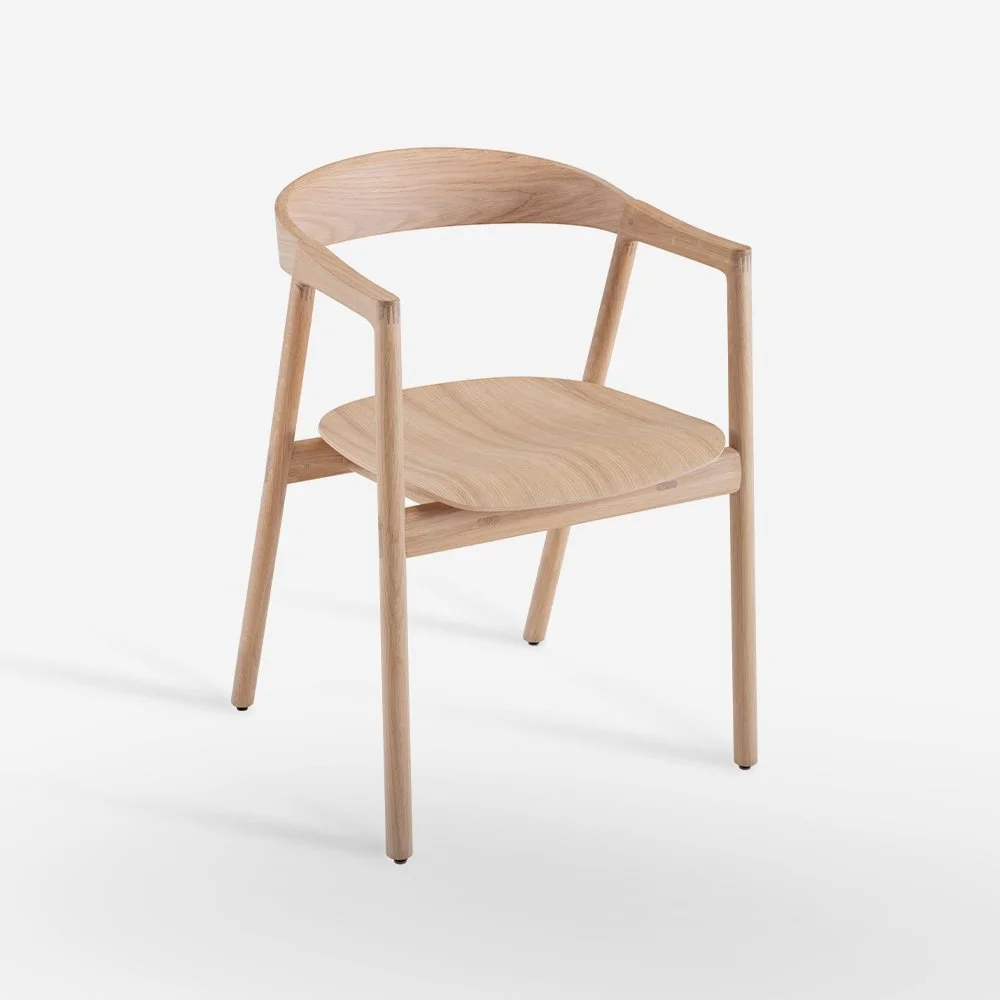 Muna Chair - Oak, Veneer Seat
