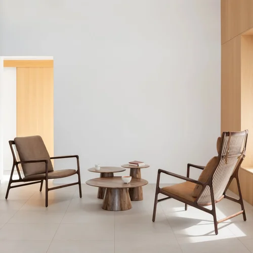 Dedo Lounge Chair - Oak