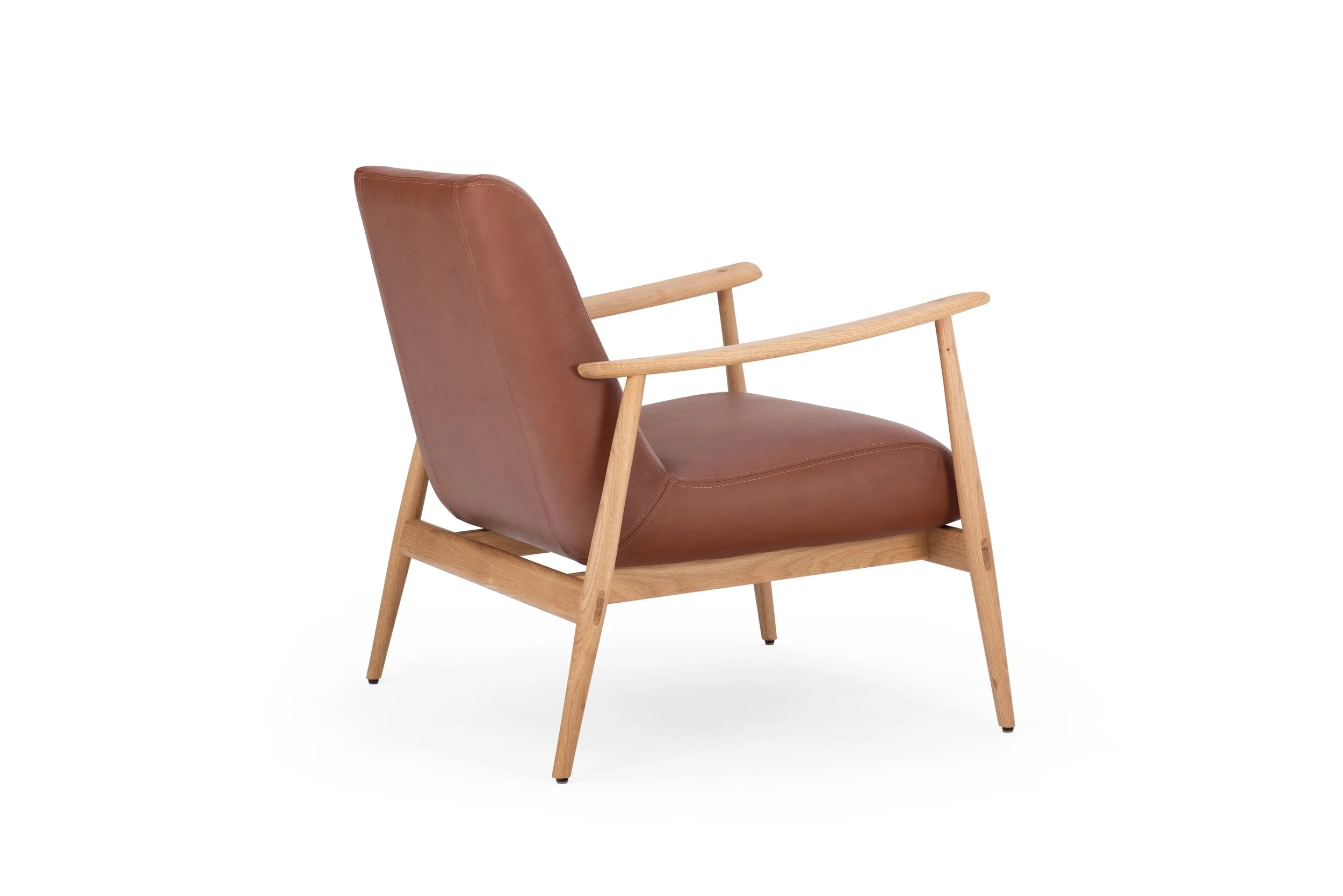 Aska Lounge Chair - Oak