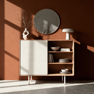 Fina Highboard - Off-White