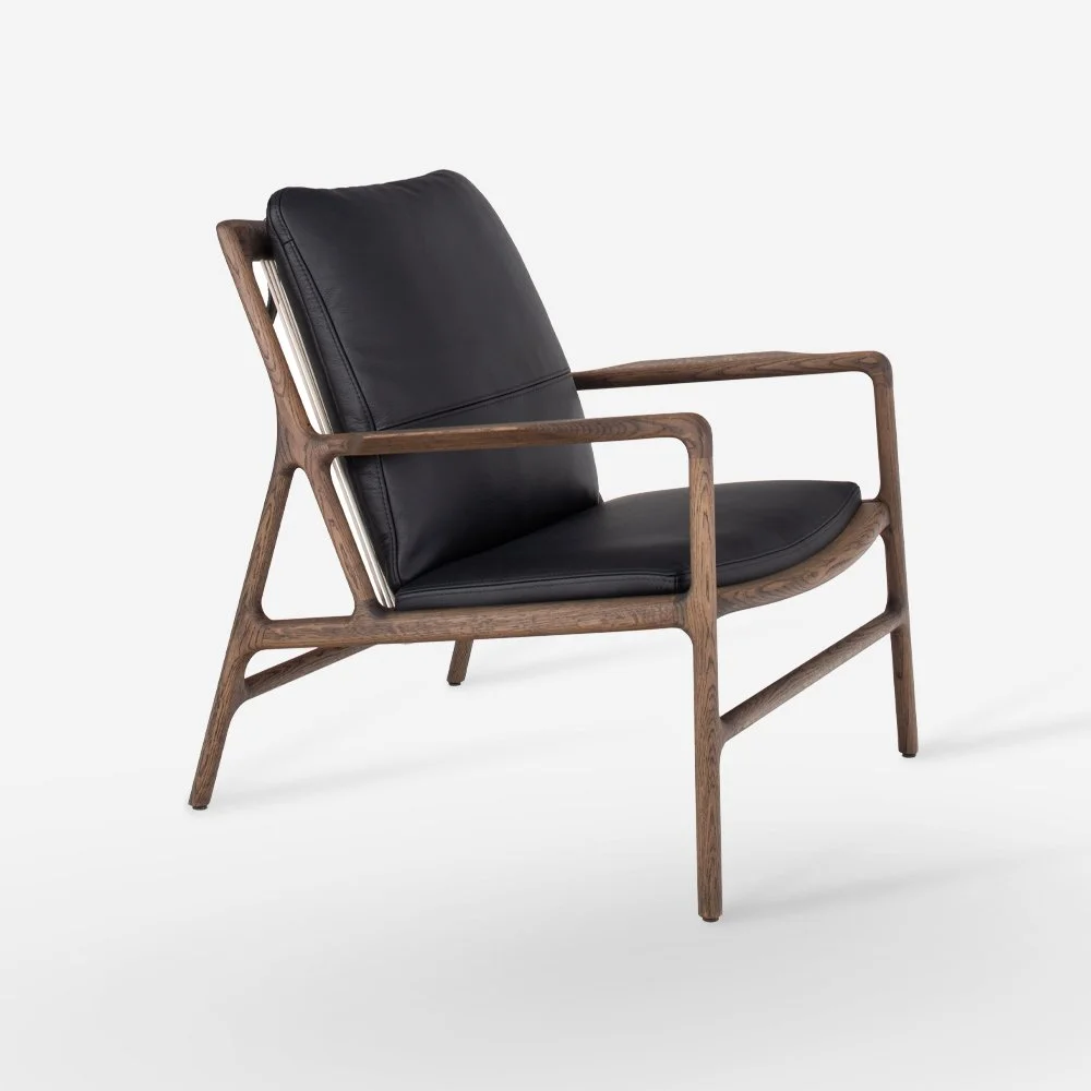 Dedo Easy Chair - Smoked Oak