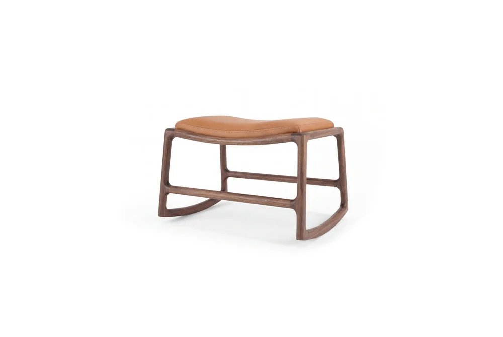 Dedo Footstool - Walnut