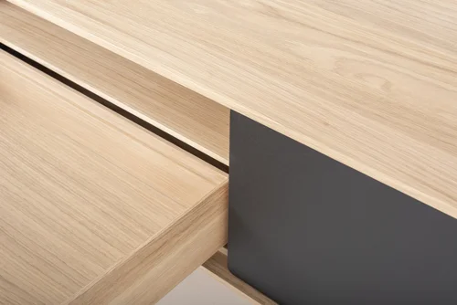 Fina Lowboard - Three Drawers, Black