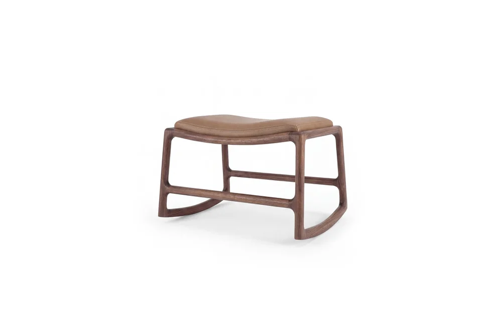 Dedo Footstool - Walnut