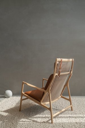 Dedo Lounge Chair - Oak