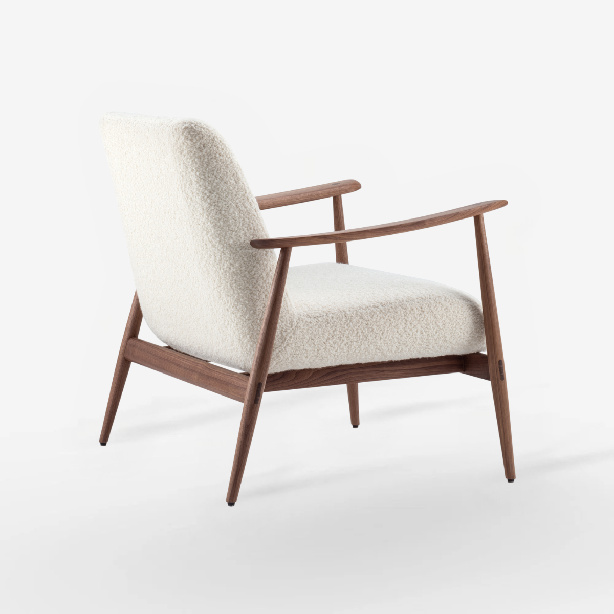 Aska Lounge Chair - Walnut